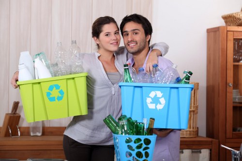 Eco-friendly disposal during flat clearance in Brixton